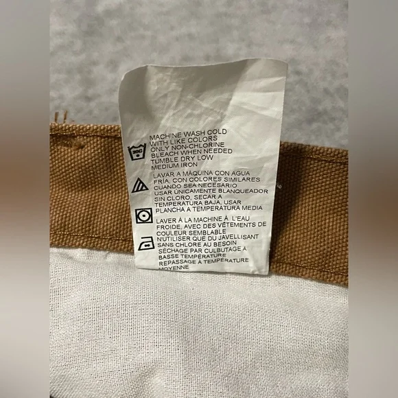 Dickies Denim Khaki Pants 38W 34L NWOT - Picture 4 of 4